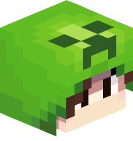 Boy with Creeper Costume