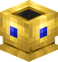 Golden Chalice with Gem (blue)