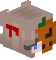 Girl with Pumpkin Mask