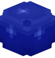 Simple Dark Blue Ornament