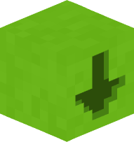Lime Arrow Down