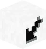 White Arrow Left Down