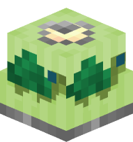 Lamp Shade (lime, turtle)