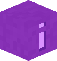 Purple Reverse Exclamation Mark