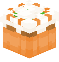 Carrot Cupcake (Orange)