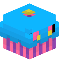 Blacklight Carl the Cupcake