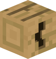 Oak Wood Curly Bracket (open)