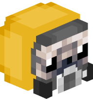 Pug with Hazmat Suit