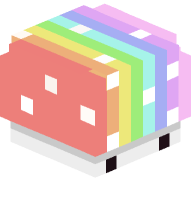 Mushroom with Eyes (rainbow)