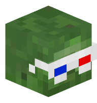 Zombie with 3D Glasses