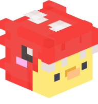 Chick in Dragon Costume