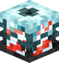 Lantern (candy cane, snowy)