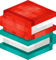 Books (red and blue)