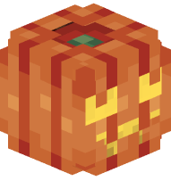 Lit Pumpkin