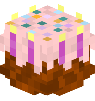 Birthday Cake (magenta)