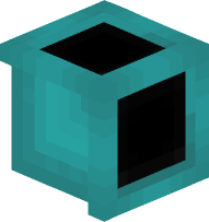 Upwards Elbow Pipe (cyan)