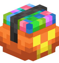 Trick or Treat Basket (creeper jack o lantern)