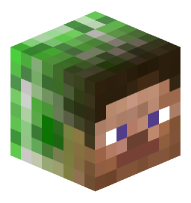 Steve fused with a Creeper