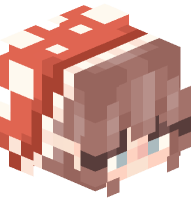 Girl with Mushroom Costume