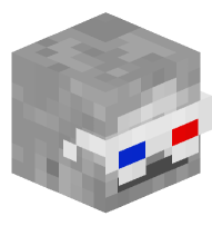 Skeleton with 3D Glasses