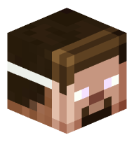 Man with Herobrine Mask