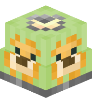 Lamp shade (lime, lion)