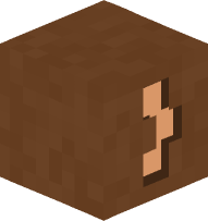 Brown Curly Bracket (closed)