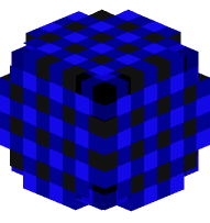 Plaid Orb (blue)