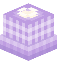 Gingham Lampshade (purple)