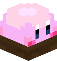 Kirby in a Boat (dark oak)