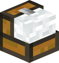 White Wool Chest