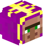 Villager with Purple Hood