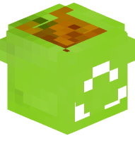 Recycling Bin (lime, full)