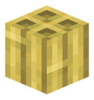 Block of Stripped Bamboo