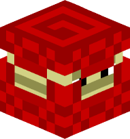 Shulker (red, upsidedown)