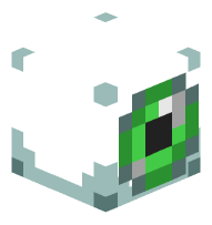 Eyeball (lime pupil)