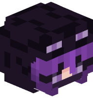 Girl with Enderman Costume