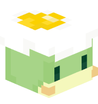 Frog with Egg on Head