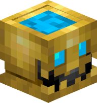 Golden Chalice with Liquid (light blue)