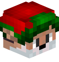 Fox with Christmas Cap