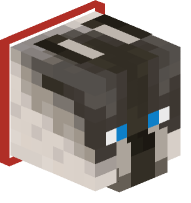 Collared Siamese Cat (red)