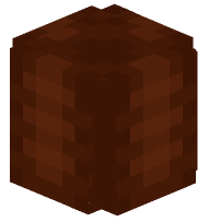 Brown Checkers Piece