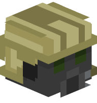 Soldier with Gas Mask