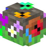 Acacia Log (spring, rounded, sideways)