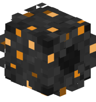 Halloween Wreath (Black, Orange Ornaments))