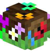 Spruce Log (spring, rounded, sideways)