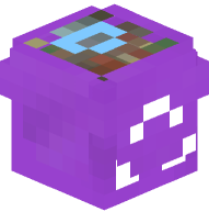 Recycling Bin (purple, full)