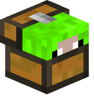 Lime Sheep in Chest