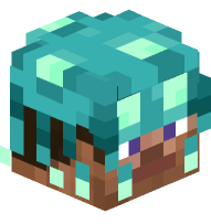 Steve with Glow Squid Hat