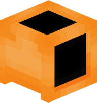 Upwards Tee Pipe (orange)